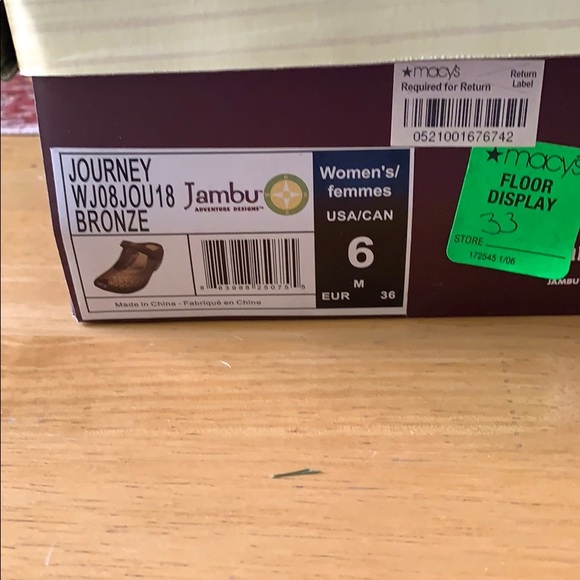 Jambu Gold Clogs/Wedges - Picture 2 of 6